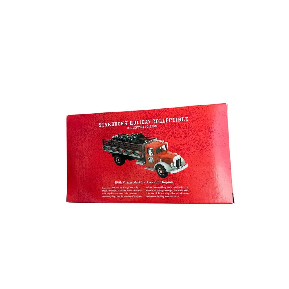 Starbucks Product 2003 Holiday Collectible 1940s Mack LJ Diecast Truck Replica - Picture 3 of 6